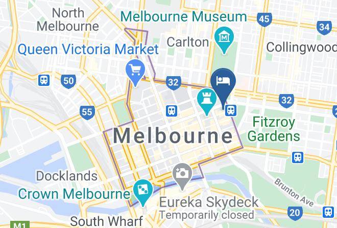 Melbourne - Little Bourke Street Maps