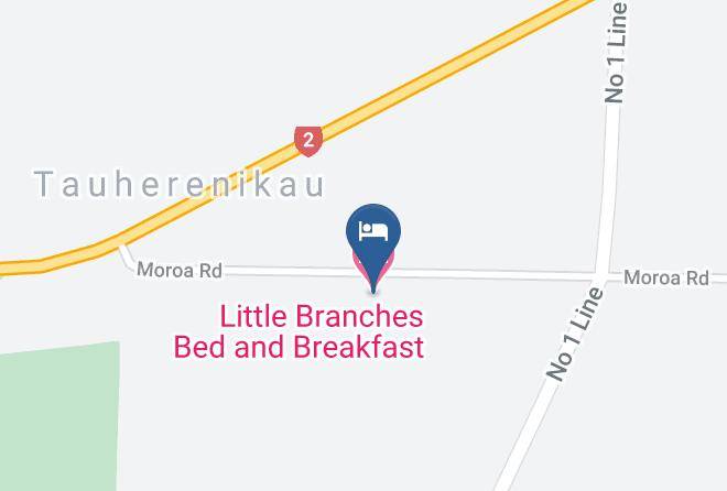 South Wairarapa - Little Branches Bed And Breakfast Maps