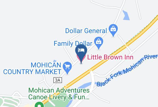 Ashland - Little Brown Inn Maps