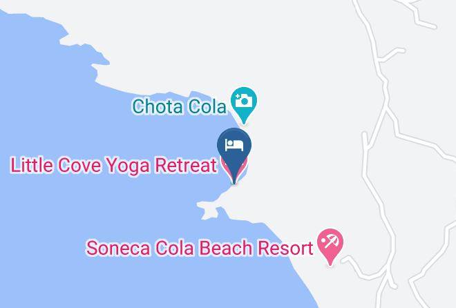 Canacona - Little Cove Yoga Retreat Maps
