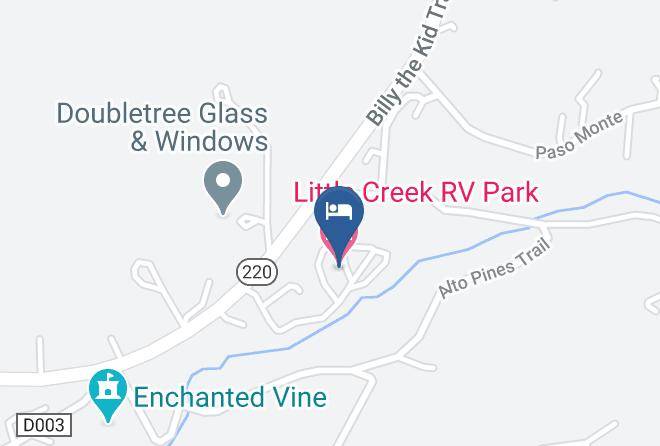 Lincoln - Little Creek Rv Park Maps