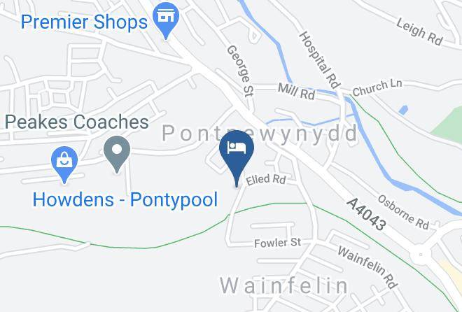 Torfaen - Little Crown Inn Wainfelin Maps