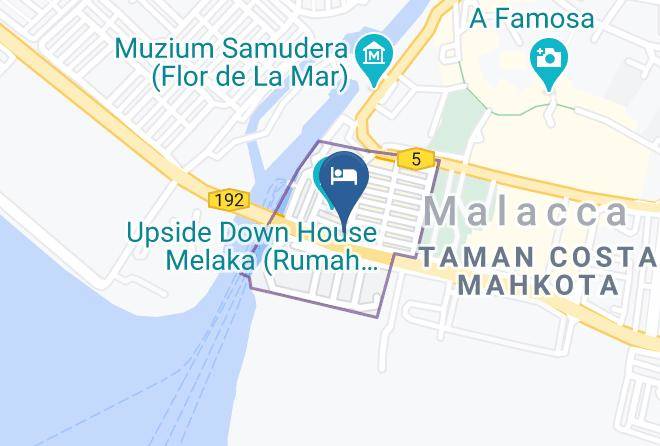 Melaka Tengah - Little Dragon Hotel Maps