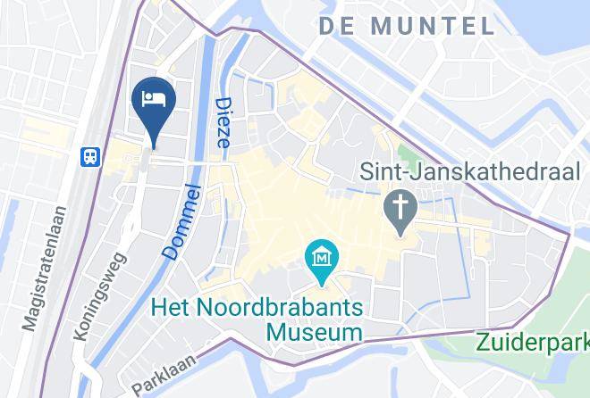 S Hertogenbosch - Little Duke Hotel Maps