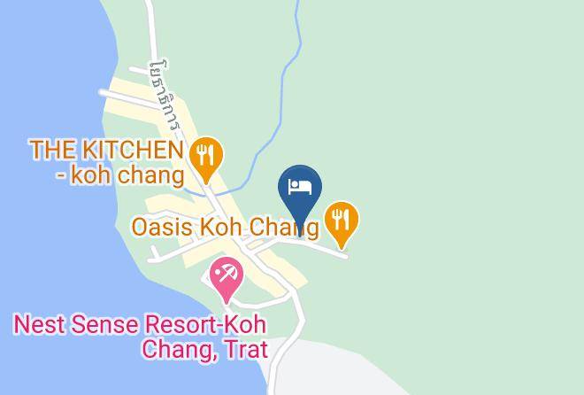 Amphoe Ko Chang - Little Eden Bungalows & Restaurant Maps