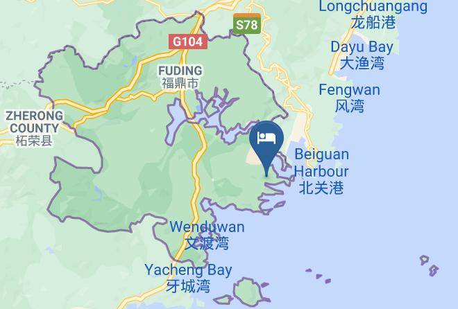 Little Egret Beach Resort Map