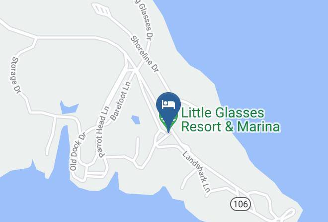 Marshall - Little Glasses Resort & Marina Maps