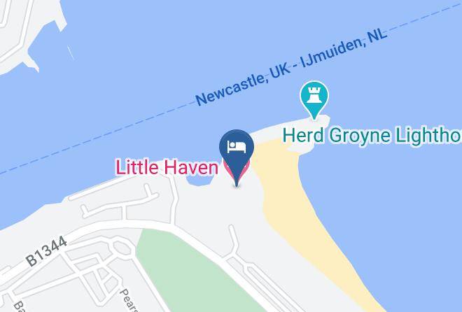 South Tyneside - Little Haven Hotel Maps