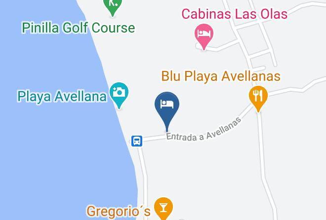 Santa Cruz - Little Hawaii Avellanas Maps
