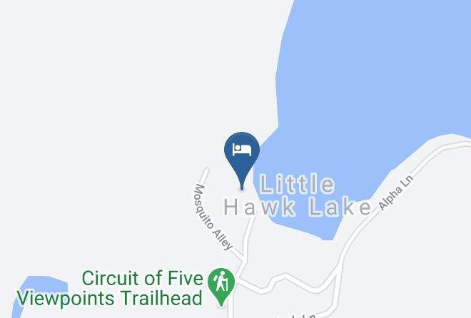 Haliburton - Little Hawk Resort & Marina Maps