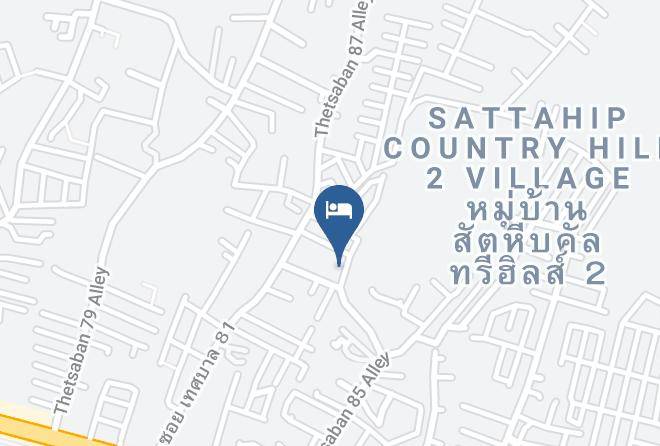 Amphoe Sattahip - Little Hill Sattahip Resort Maps