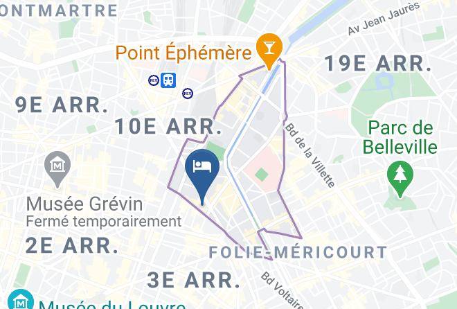 Paris - Little Hotel Maps