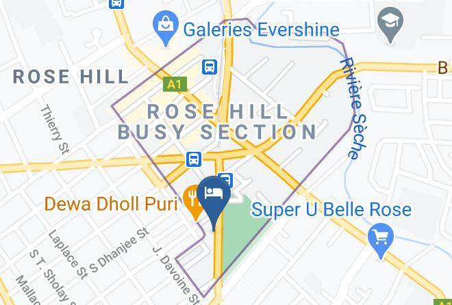 Beau Bassin Rose Hill - Little India Maps