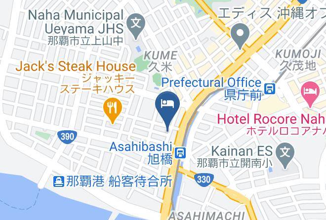 Naha City - Little Island Okinawa Maps