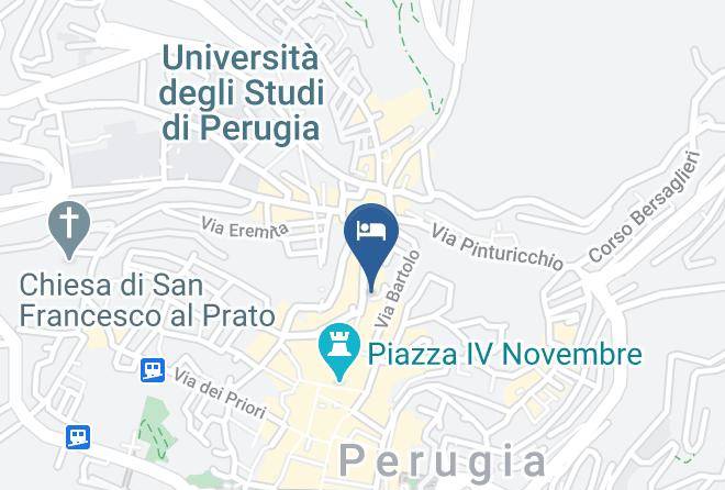 Perugia - Little Italy Hostel Maps