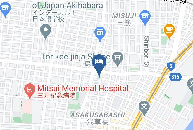 Taito Ward - Little Japan Maps