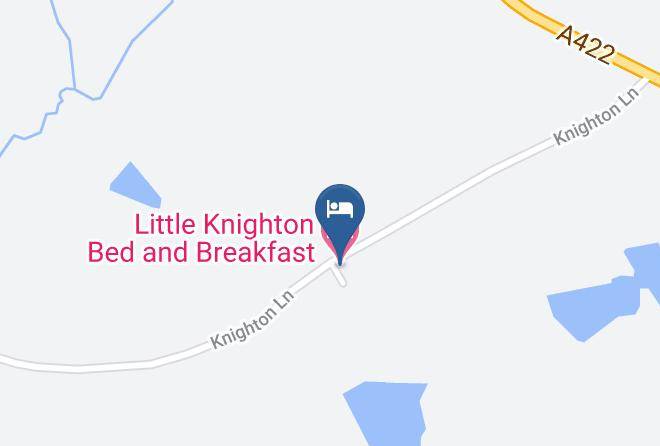 Worcs - Little Knighton Bed And Breakfast Maps