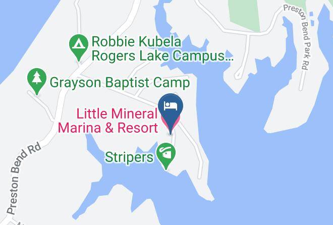 Grayson - Little Mineral Marina & Resort Maps