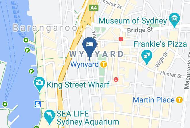 Sydney - Little National Hotel Sydney Maps