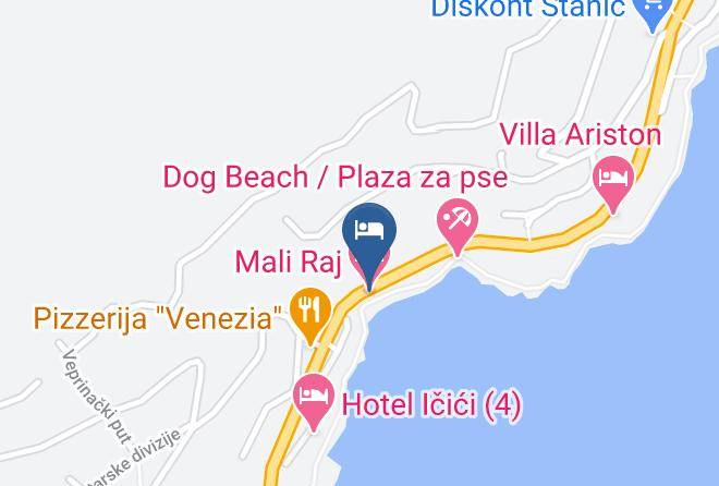 Opatija - Mali Raj Maps