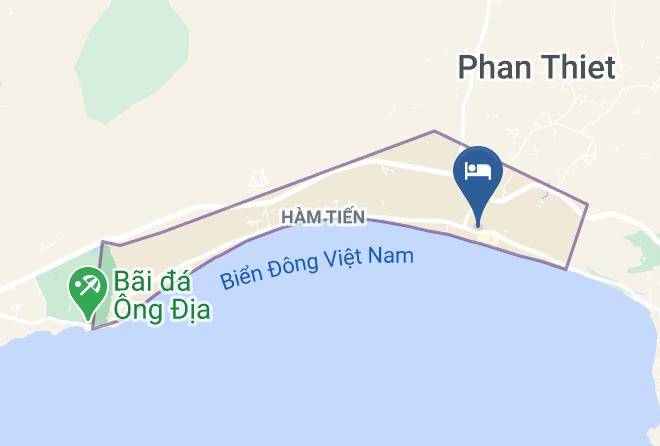 Phan Thit - Little Paris Resort Spa Maps