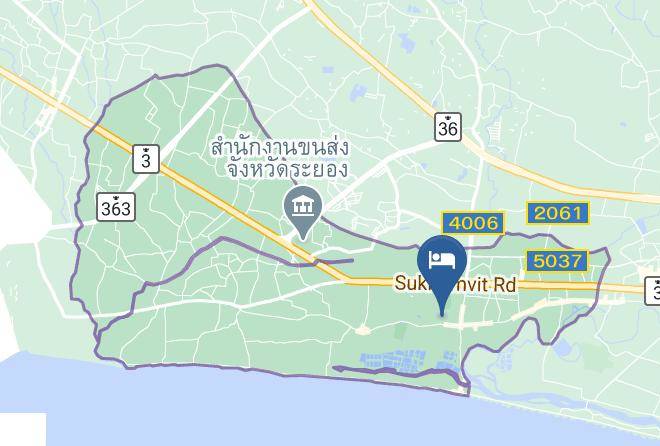 Amphoe Mueang Rayong - Little Park Hotel Maps