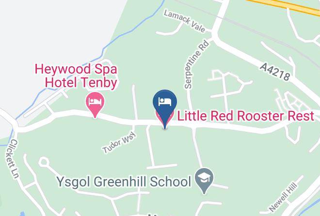 Pembrokeshire - Little Red Rooster Rest Maps