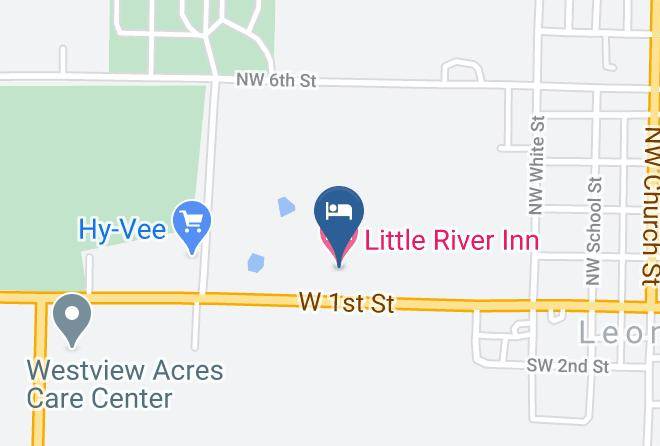 Little River Inn Motel Map