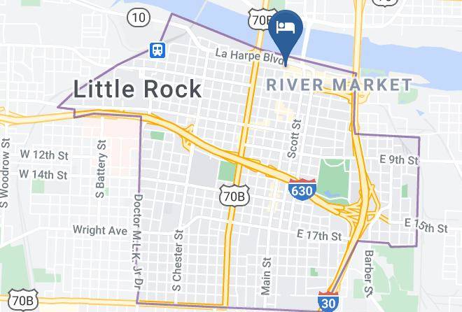 Pulaski - Little Rock Marriott Maps