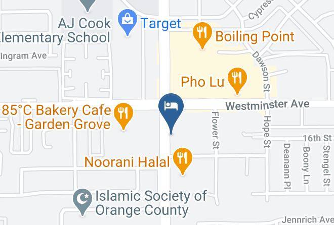 Orange - Little Saigon Inn Maps