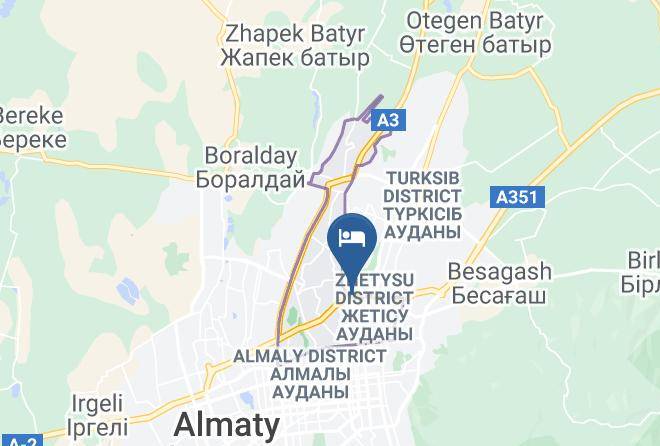 Almaty City - Little Shangri La Maps