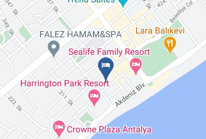Konyaalti - Little Smyrna Bistro & Boutique Hotel Maps
