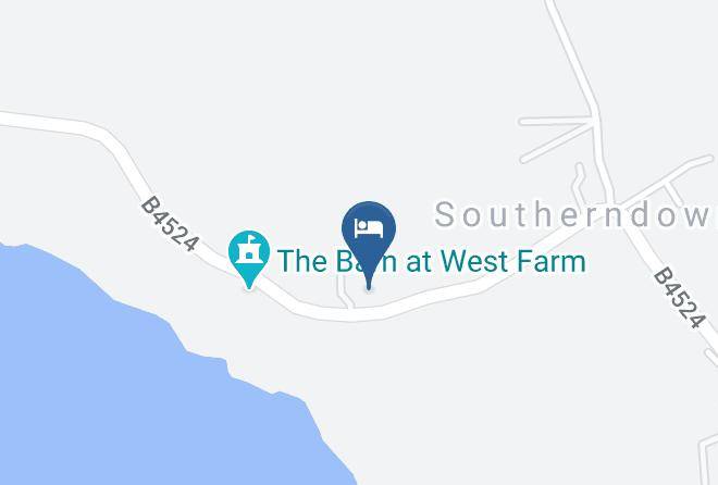 Vale Of Glamorgan - Little West Bungalows Southerndown B&b Maps