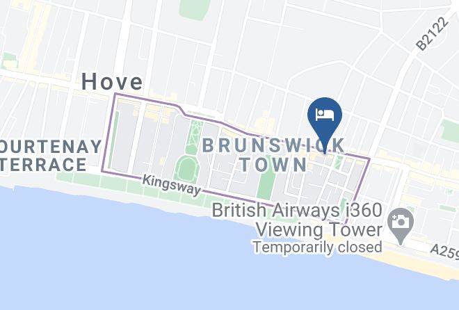 Little Western Spa Brighton Beach Map