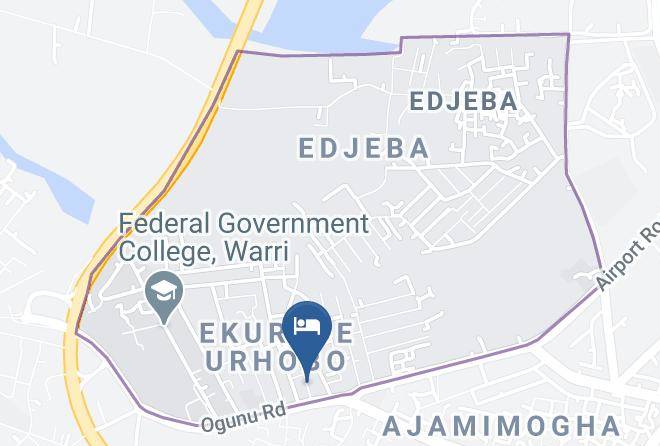 Warri - Little Wood Hotel Maps