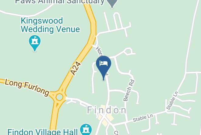 West Sussex - Littlecroft Bed And Breakfast Maps