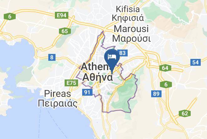 Central Athens - Littledomus Maps