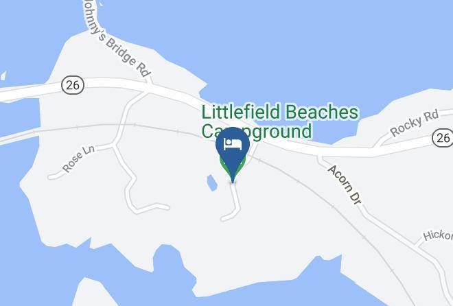 Oxford - Littlefield Beaches Campground Maps