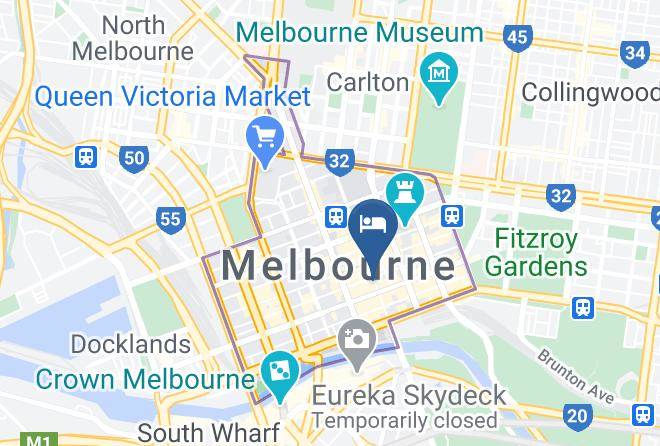 Melbourne - Littlestay Capitol Maps