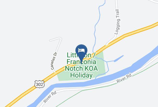 Grafton - Littleton Franconia Notch Koa Holiday Maps