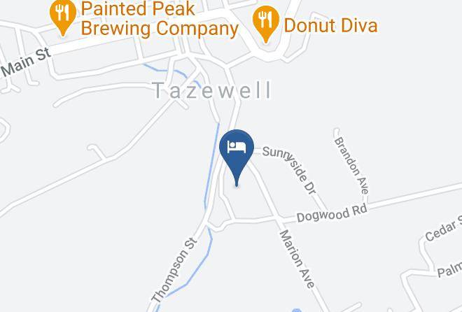 Tazewell - Litz Antebellum Mansion Maps