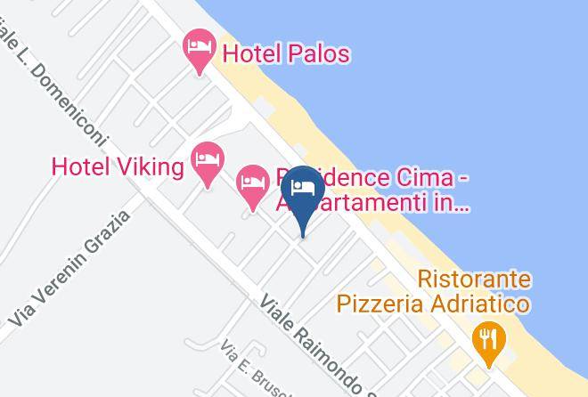 Rimini - Hotel Litz Maps