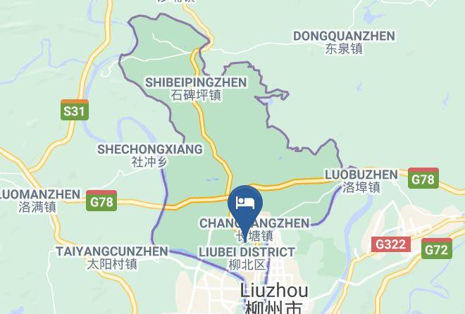 Liuzhou - Liugang Hotel Maps