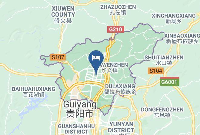 Guiyang - Liuhongdaojiudian Maps