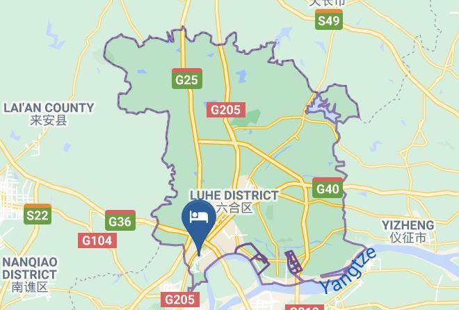Nanjing - Liulian Tangguo Hotel Maps
