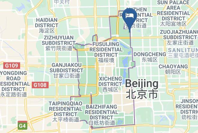 Xicheng District - Liupukang Hotel Maps