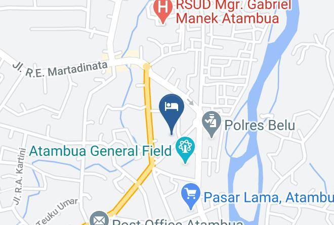 Belu Regency - Liurai Hotel Maps