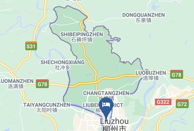Liuzhou - Liuzhou Jingdu Hotel Maps