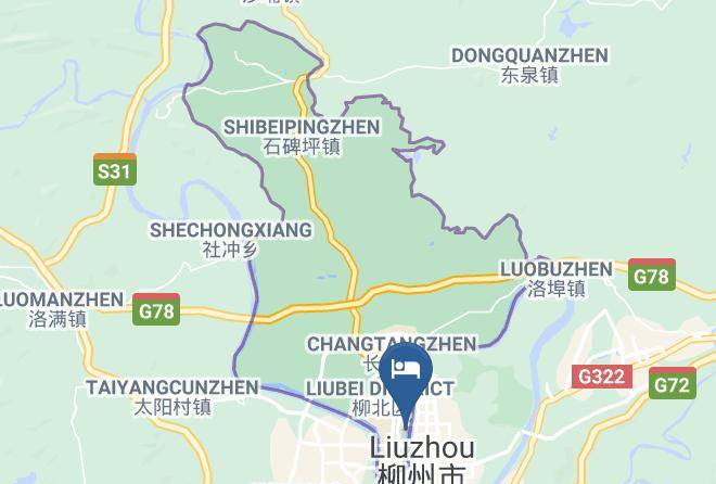 Liuzhou - Liuzhou Longhai Hotel Maps