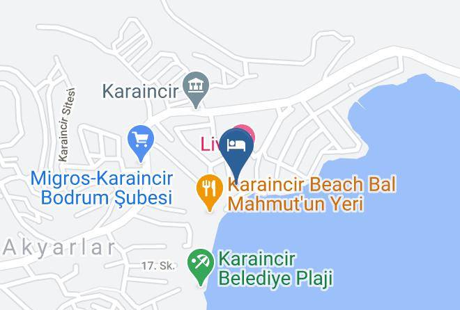 Mugla - Liv Hotel By Bellazure Maps